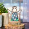 3.5" (H) Lily of the Valley Ornament - Handcrafted in Texas - Mother's Angels® Christmas Angel Wings Figurine